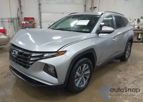 2024 Hyundai Tucson Blue from USA, damaged, VIN KM8JBCD12RU172101